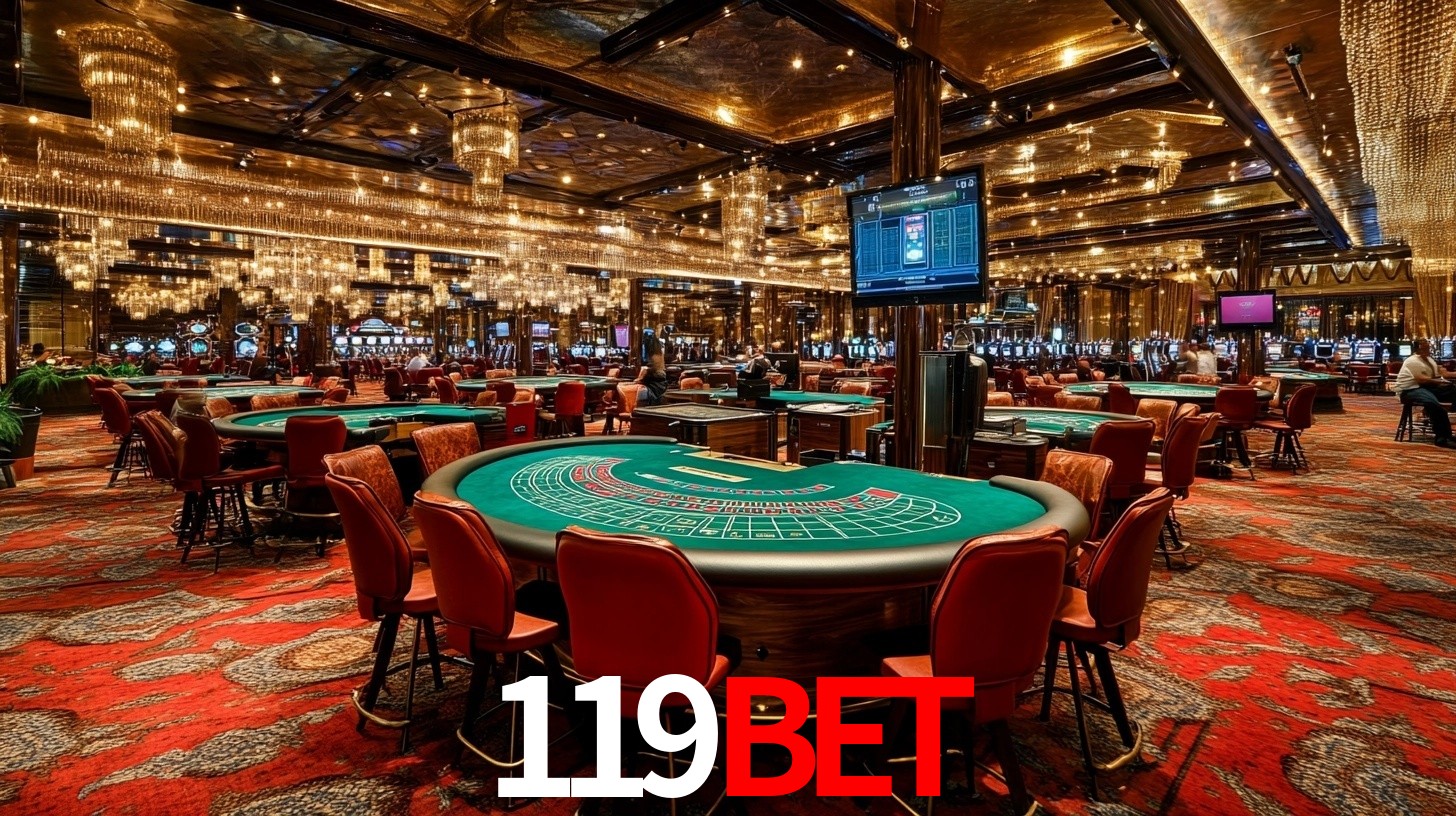 Sinta a adrenalina dos jogos de cassino com 119BET
